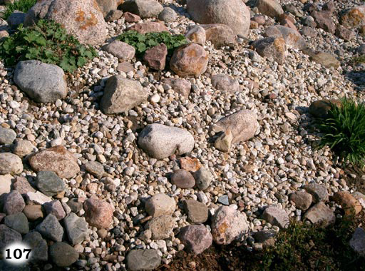 Eine große Variation an Steinen